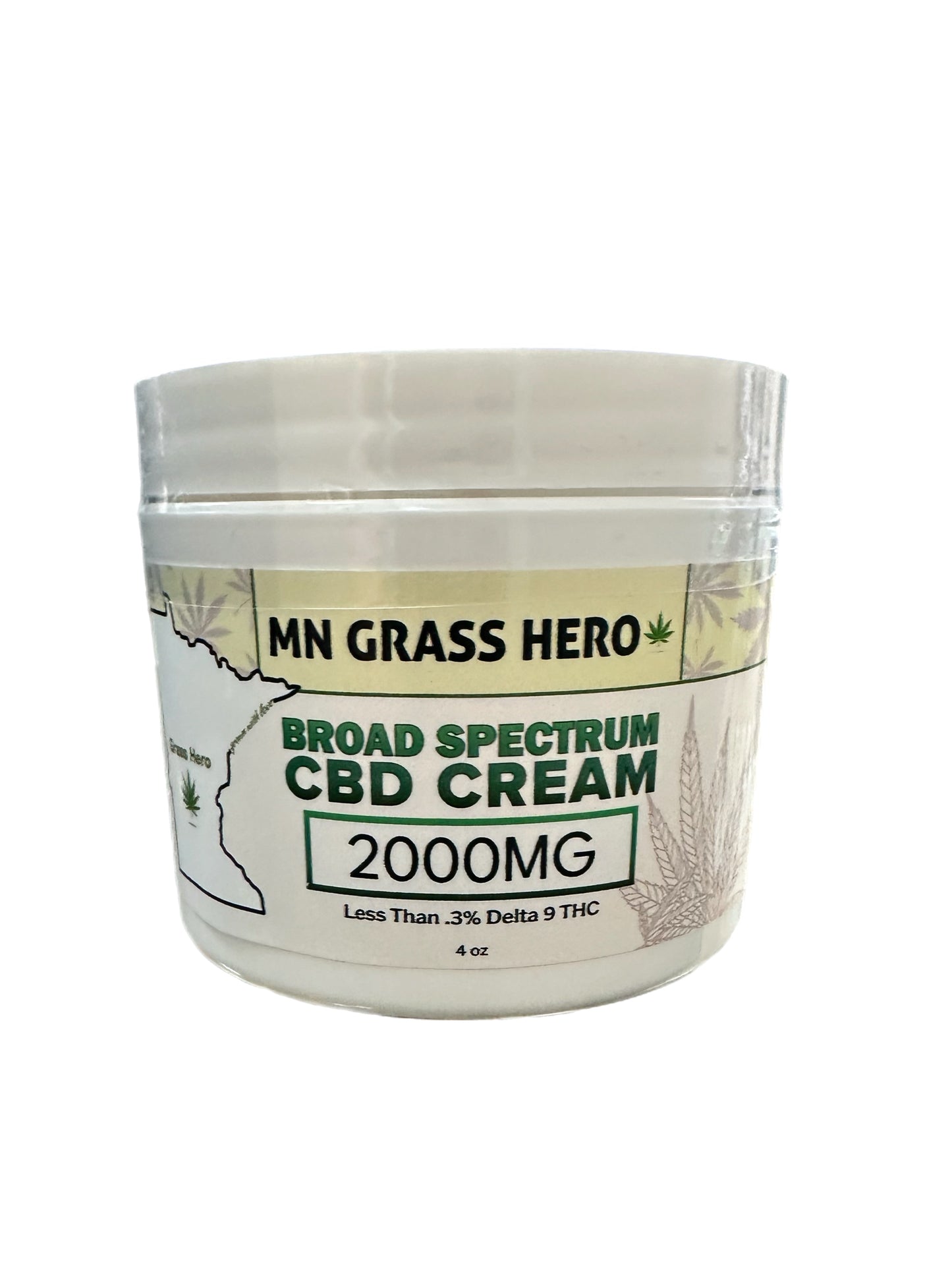 CBD cream 2000mg Broad Spectrum
