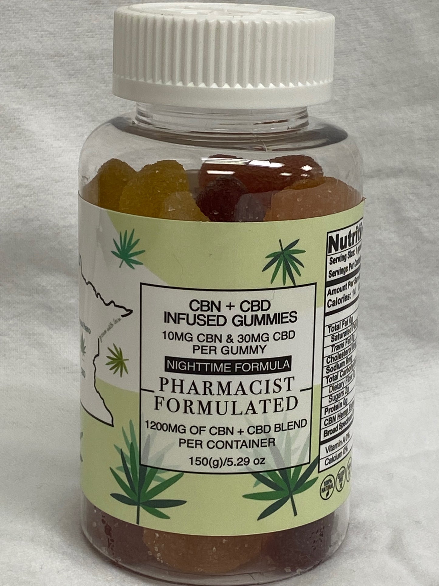 1200mg CBN + CBD Nighttime Gummies
