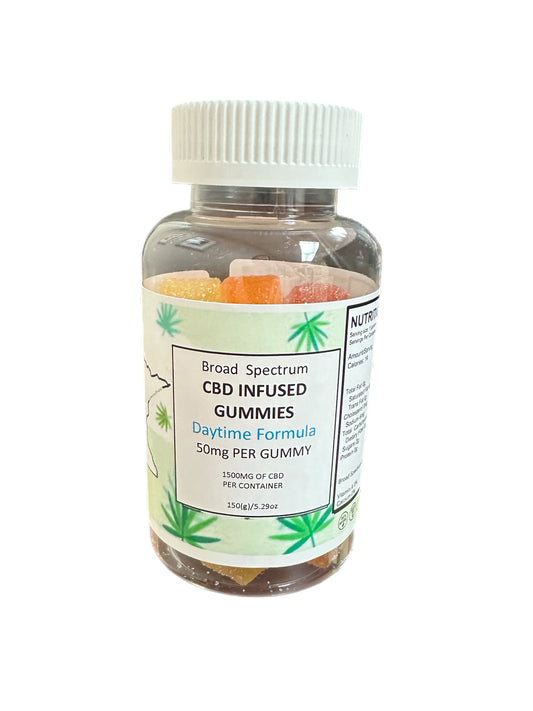 CBD Broad Spectrum Gummy Slices 1500mg