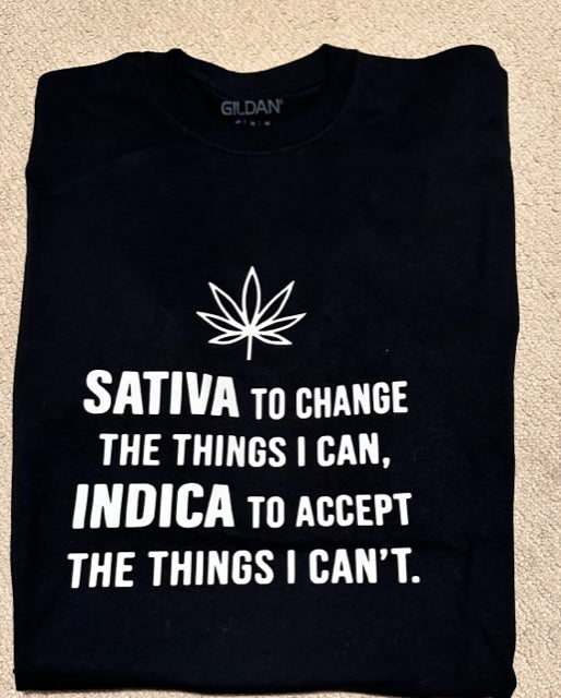 Indica/Sativa T-shirt Unisex